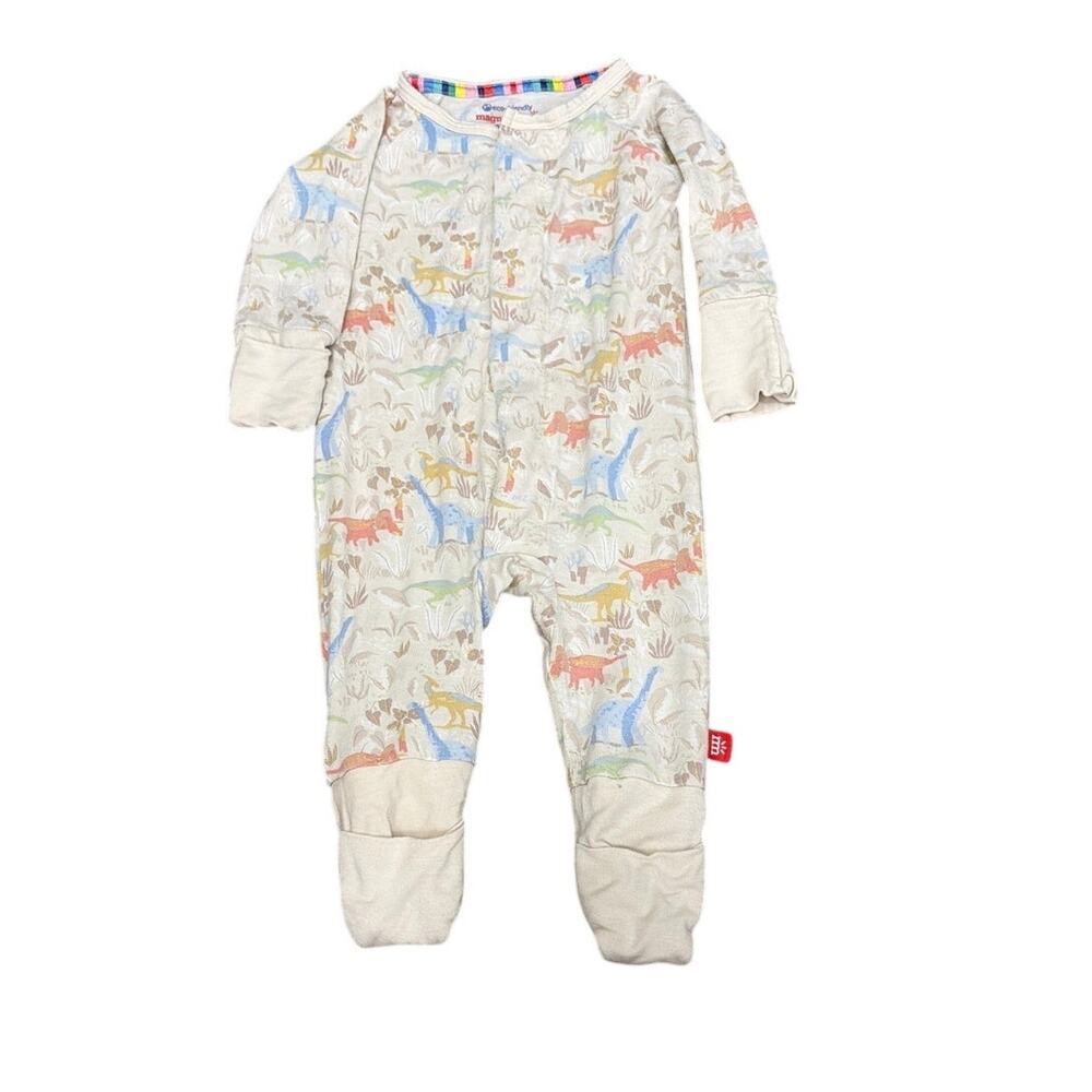 Magnetic Me Ext-Roar-Dinary Magnetic Grow with Me Convertible Footie Sz 0-3 M